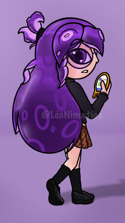 [SONA] a Drawing of me in Splatoon